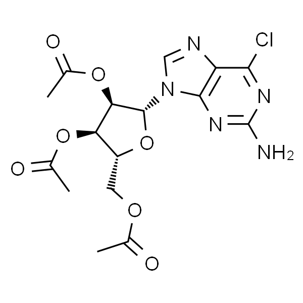 2',3',5'-Tri-O-acetyl-2-amino-6-chloropurine Riboside