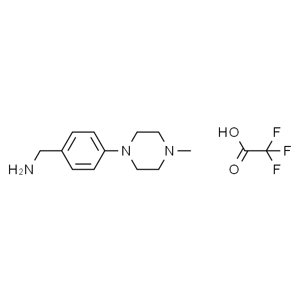 (4-(4-Methylpiperazin-1-yl)phenyl)methanamine 2，2，2-trifluoroacetate