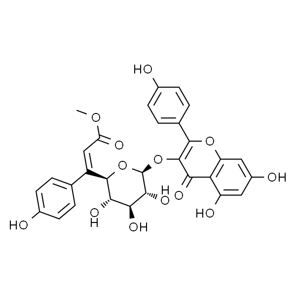 Kaempferol-3-O-(6''-O-cis-coumaryl)glucoside