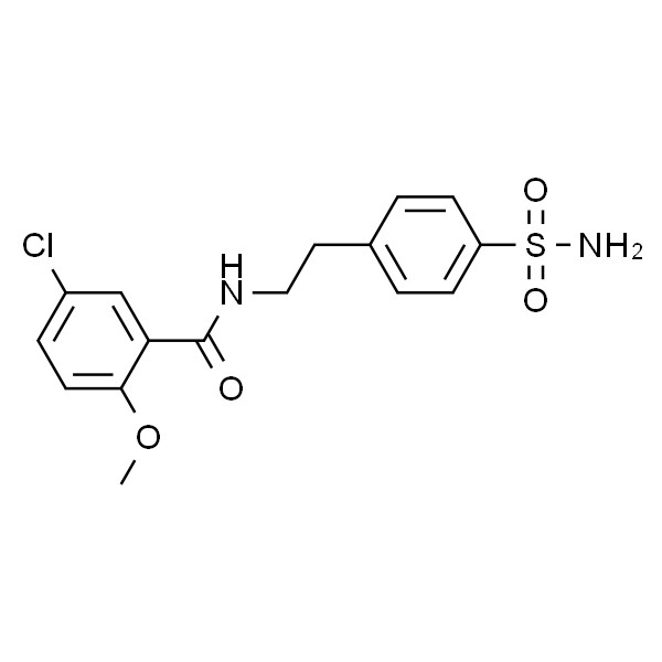 5-Chloro-2-methoxy-N-[2-(4-sulfamoylphenyl)ethyl]benzamide