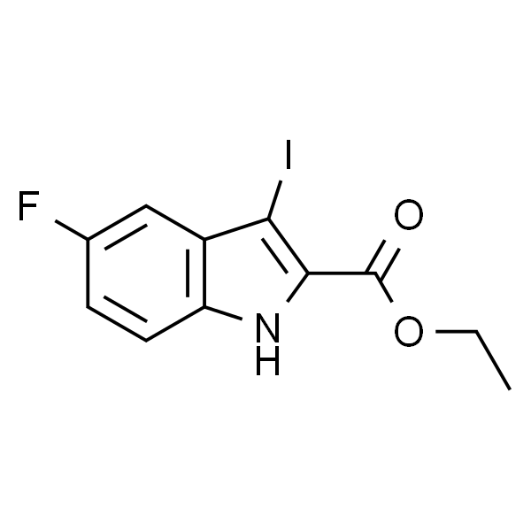 Ethyl 5-fluoro-3-iodo-1H-indole-2-carboxylate