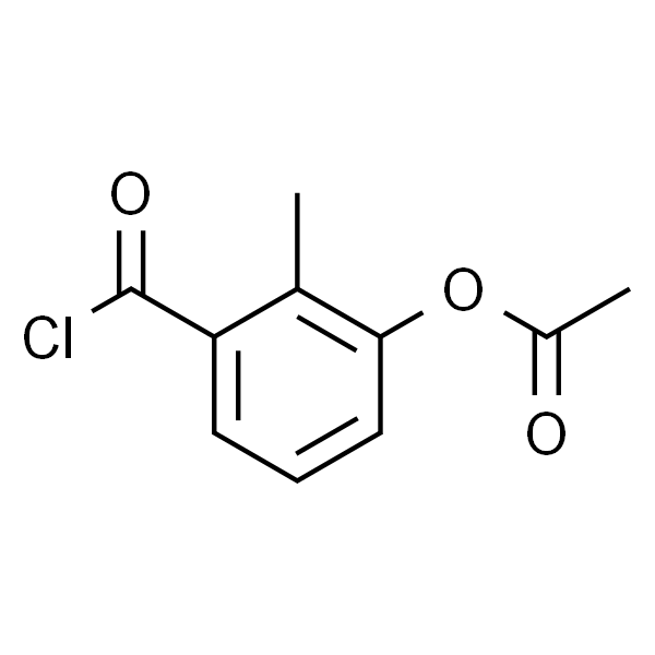 3-(Chlorocarbonyl)-2-methylphenyl Acetate