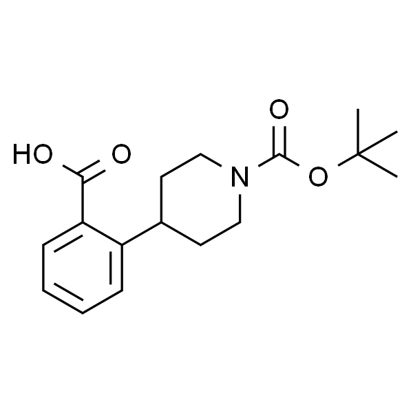2-(1-(tert-Butoxycarbonyl)piperidin-4-yl)benzoic acid