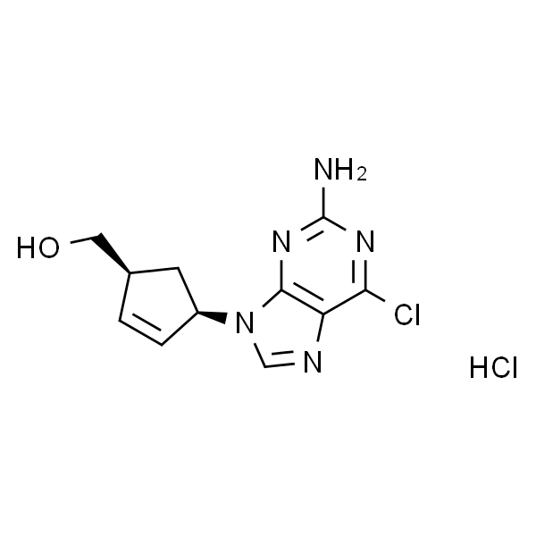 ((1S,4R)-4-(2-Amino-6-chloro-9H-purin-9-yl)cyclopent-2-en-1-yl)methanol hydrochloride