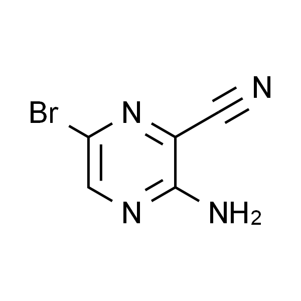 3-amino-6-bromopyrazine-2-carbonitrile