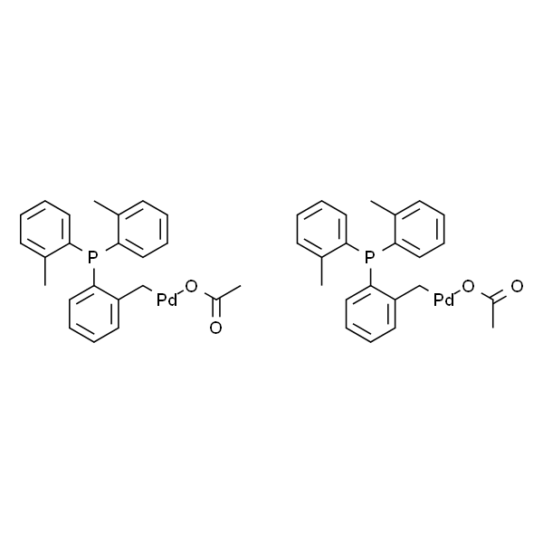 Trans-Di-μ-acetatobis[2-[bis(2-methylphenyl)phosphino]benzyl]dipalladium