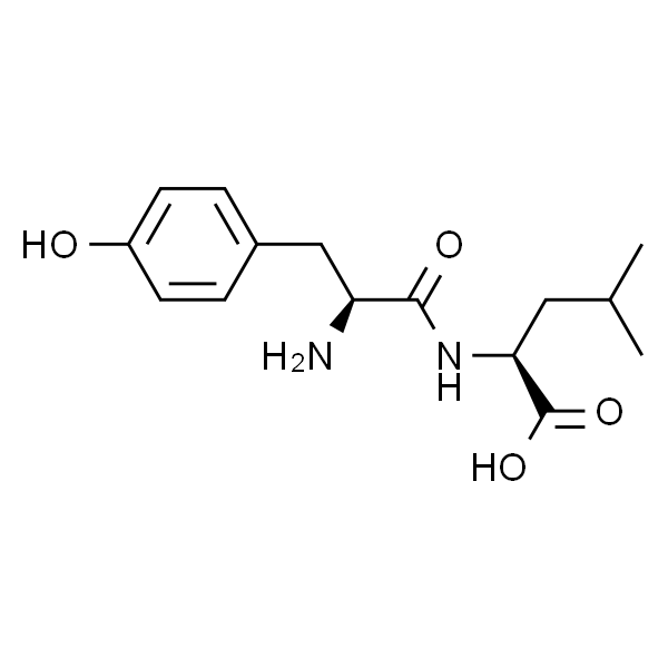 (S)-2-((S)-2-Amino-3-(4-hydroxyphenyl)propanamido)-4-methylpentanoic acid