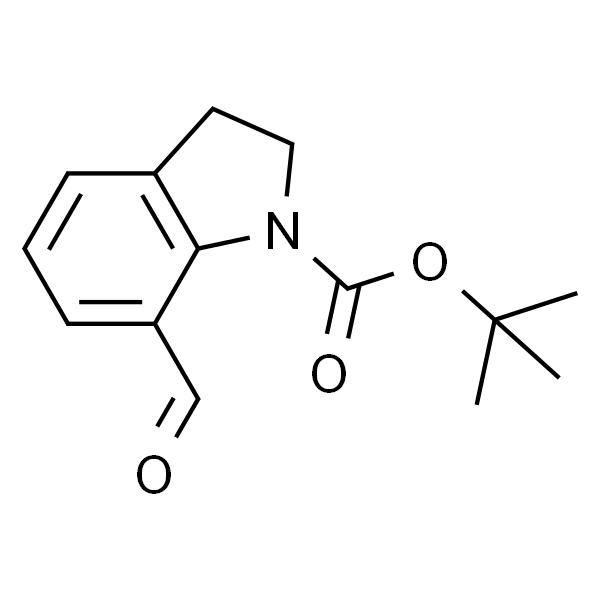 tert-butyl 7-formylindoline-1-carboxylate