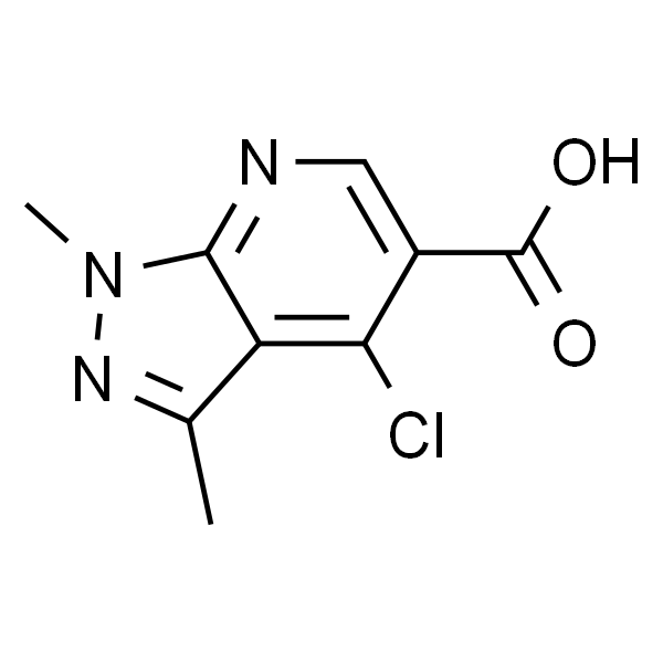 4-CHLORO-1,3-DIMETHYLPYRAZOLO[3,4-B]PYRIDINE-5-CARBOXYLIC ACID