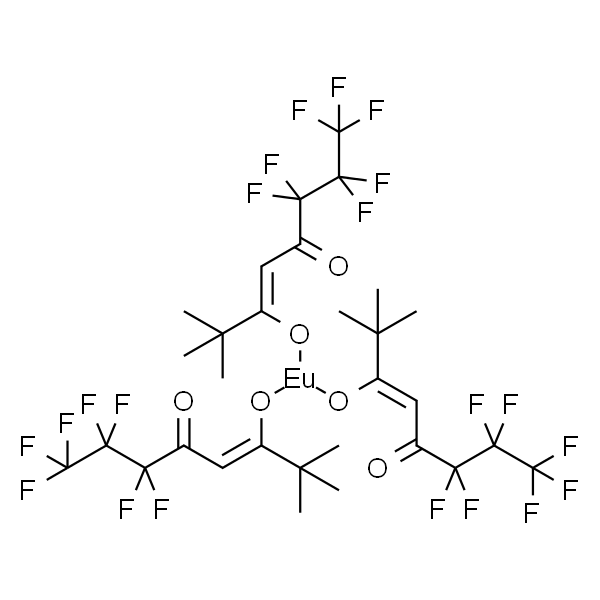 Tris(1,1,1,2,2,3,3-heptafluoro-7,7-dimethyl-4,6-octanedione)europium