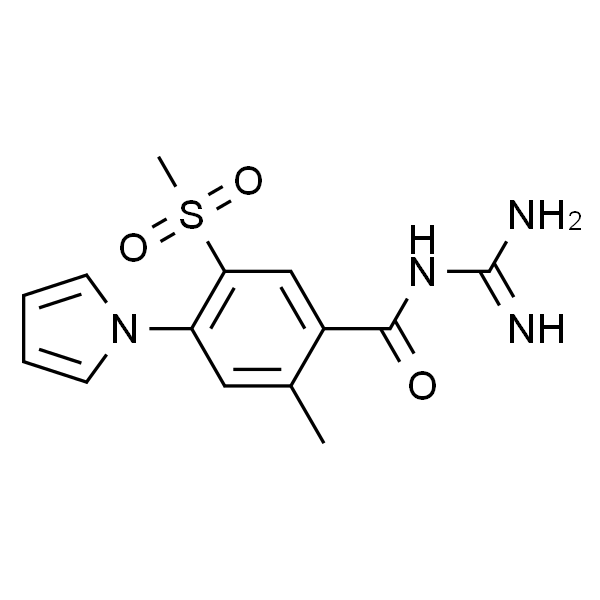 N-Carbamimidoyl-2-methyl-5-(methylsulfonyl)-4-(1H-pyrrol-1-yl)benzamide