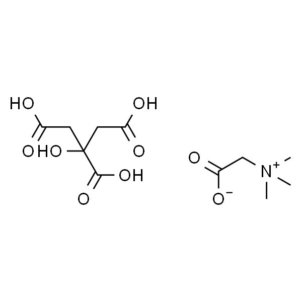 2-(Trimethylammonio)acetate compound with 2-hydroxypropane-1，2，3-tricarboxylic acid (1:1)