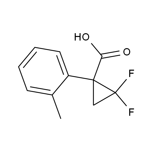 2，2-difluoro-1-(o-tolyl)cyclopropane-1-carboxylic acid