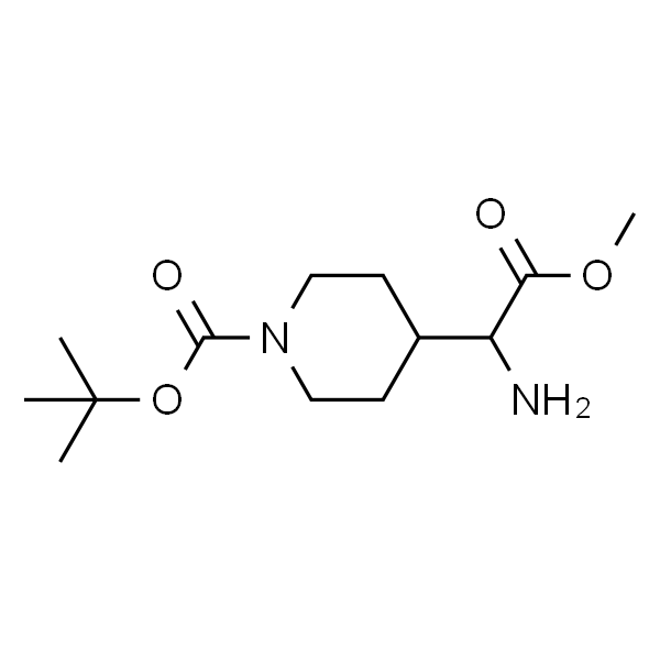 Methyl 2-Amino-2-(1-Boc-4-piperidyl)acetate