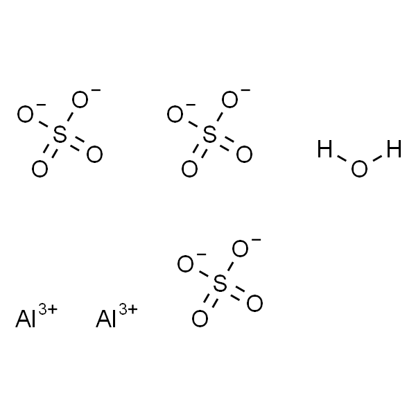 Aluminum sulfate hydrate