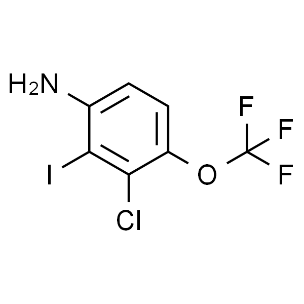 3-Chloro-2-iodo-4-(trifluoromethoxy)aniline