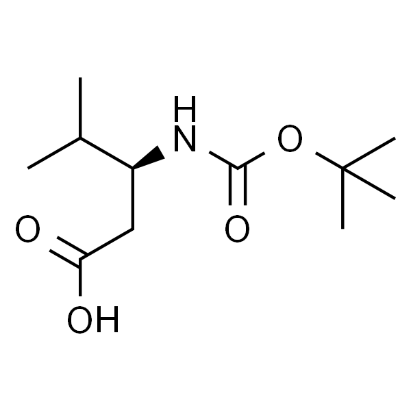 (S)-3-((tert-Butoxycarbonyl)amino)-4-methylpentanoic acid