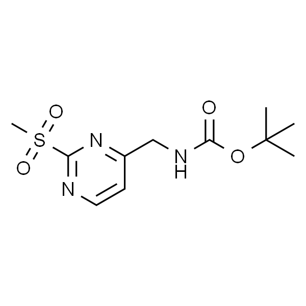 tert-Butyl ((2-(methylsulfonyl)pyrimidin-4-yl)methyl)carbamate