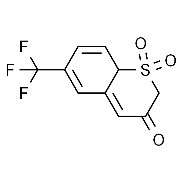 6-(Trifluoromethyl)benzo[b]thiophen-3(2H)-one 1，1-Dioxide