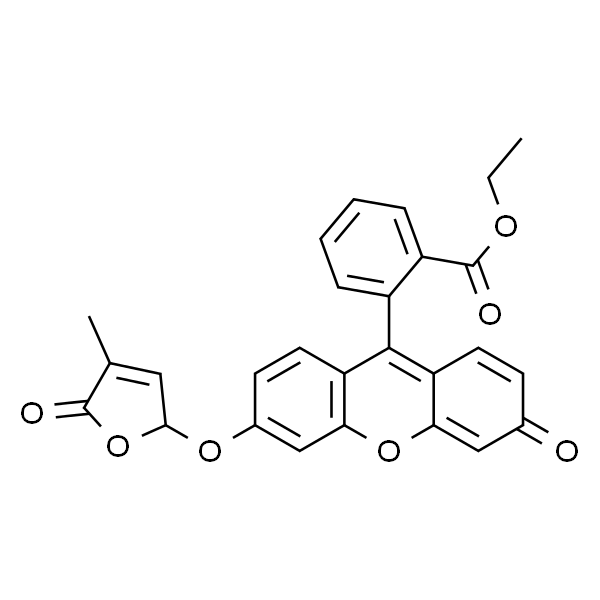 2-[6-[(2，5-Dihydro-4-methyl-5-oxo-2-furanyl)oxy]-3-oxo-3H-xanthen-9-yl]benzoic Acid Ethyl Ester