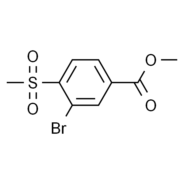 Methyl 3-Bromo-4-(methylsulfonyl)benzoate