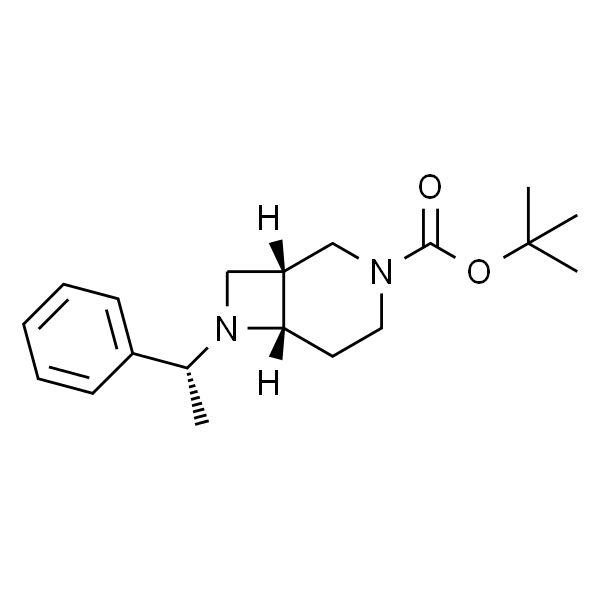(1R，6S)-3-Boc-7-[(R)-1-phenylethyl]-3，7-diazabicyclo[4.2.0]octane