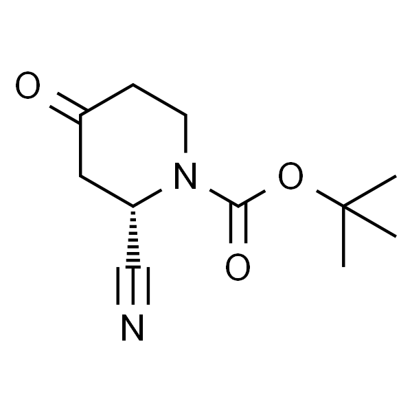 (S)-tert-Butyl 2-cyano-4-oxopiperidine-1-carboxylate