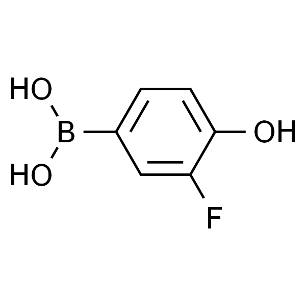 3-Fluoro-4-hydroxybenzeneboronic acid, 97%