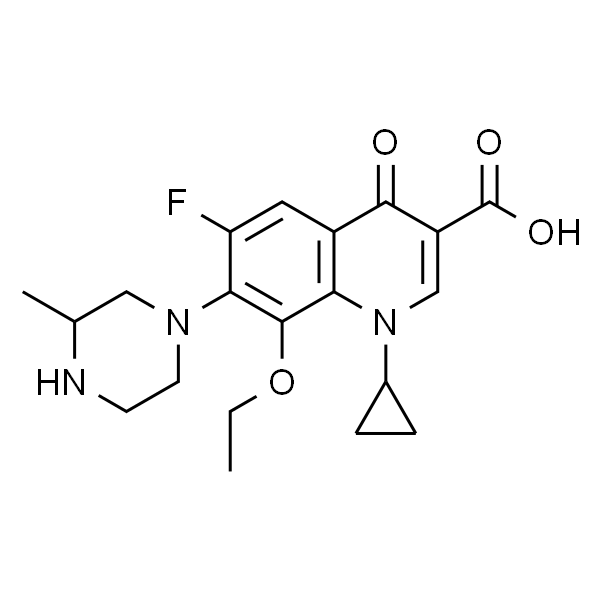 1-Cyclopropyl-8-ethoxy-6-fluoro-7-(3-methylpiperazin-1-yl)-4-oxo-1,4-dihydroquinoline-3-carboxylic acid