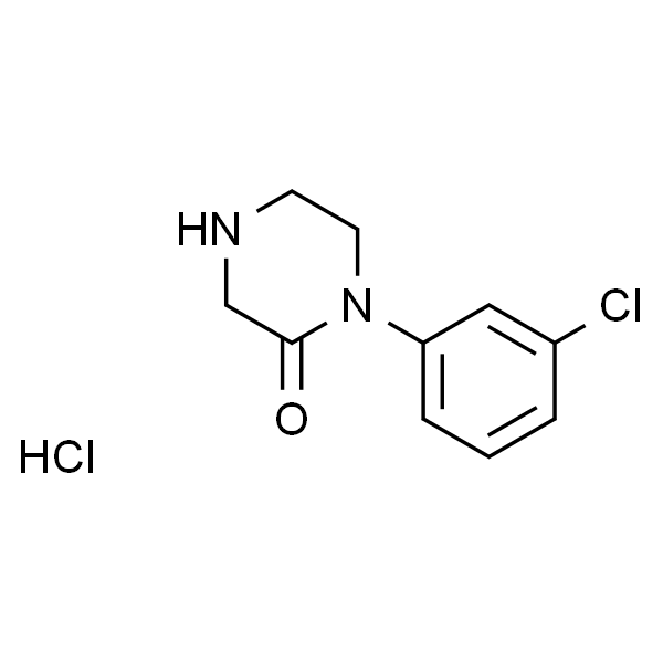 1-(3-Chlorophenyl)piperazin-2-one hydrochloride