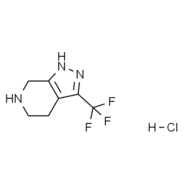 3-(Trifluoromethyl)-4,5,6,7-tetrahydro-1H-pyrazolo[3,4-c]pyridine hydrochloride