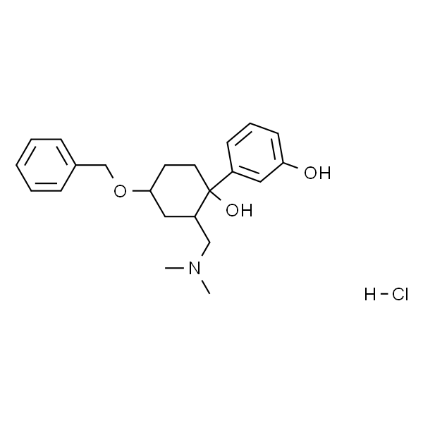 3-(4-(Benzyloxy)-2-((dimethylamino)methyl)-1-hydroxycyclohexyl)phenol hydrochloride