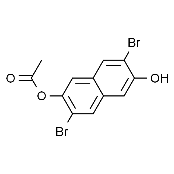 3，7-Dibromo-6-hydroxy-2-naphthyl Acetate