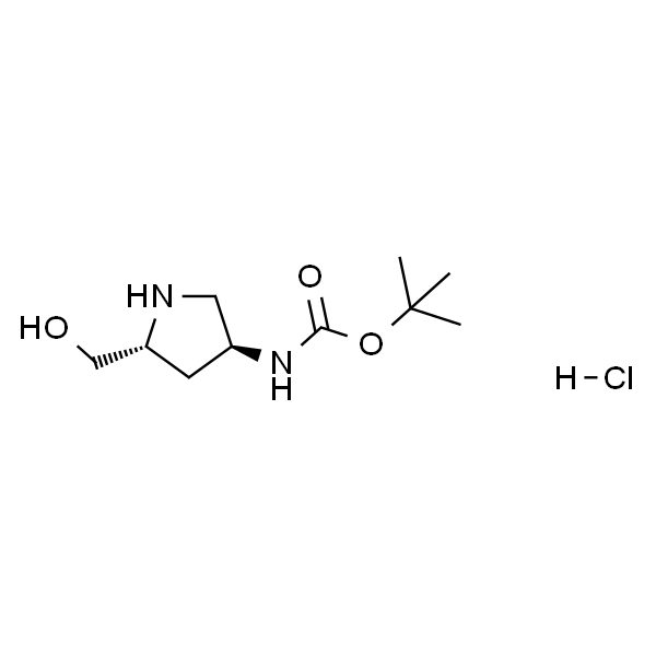 (2R,4S)-2-Hydroxymethyl-4-Boc-aminopyrrolidine hydrochloride