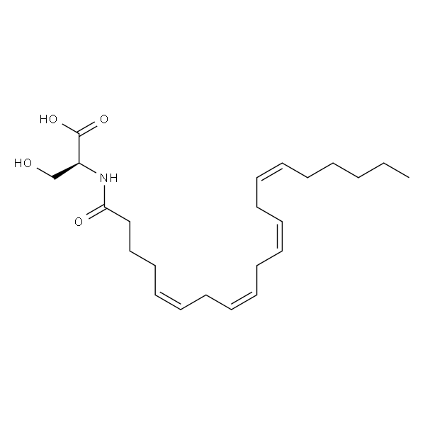 N-[1-oxo-5(Z),8(Z),11(Z),14(Z)-eicosatetraenyl]-L-serine