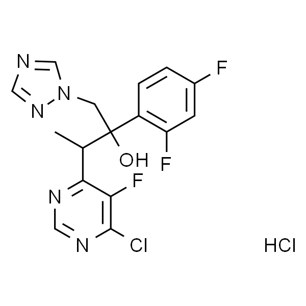3-(6-Chloro-5-fluoropyrimidin-4-yl)-2-(2，4-difluorophenyl)-1-(1H-1，2，4-triazol-1-yl)butan-2-ol hydrochloride