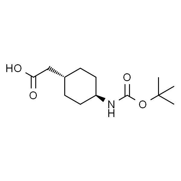 trans-4-[[(1,1-Dimethylethoxy)carbonyl]amino]cyclohexaneacetic acid