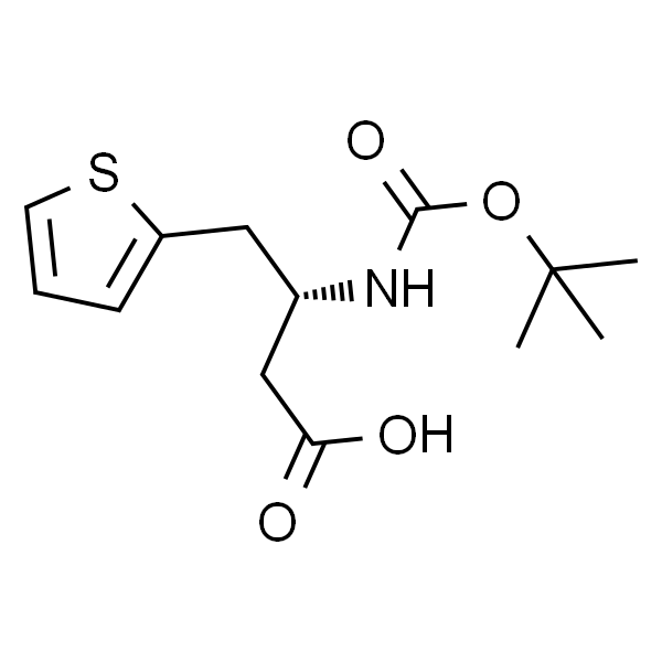 (S)-3-((tert-Butoxycarbonyl)amino)-4-(thiophen-2-yl)butanoic acid