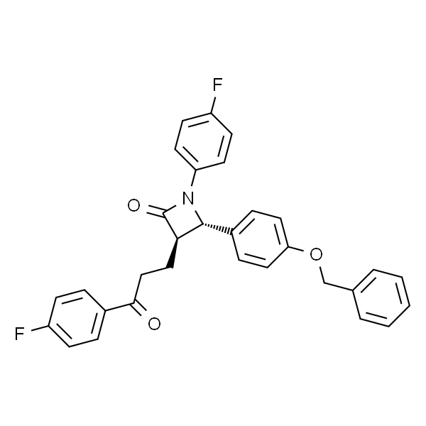 (3R,4S)-4-(4-(Benzyloxy)phenyl)-1-(4-fluorophenyl)-3-(3-(4-fluorophenyl)-3-oxopropyl)azetidin-2-one