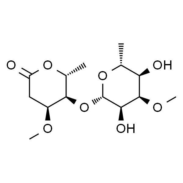 6-Deoxy-3-O-methyl-β-allopyranosyl(1→4)-β-cymaronic acid δ-lactone
