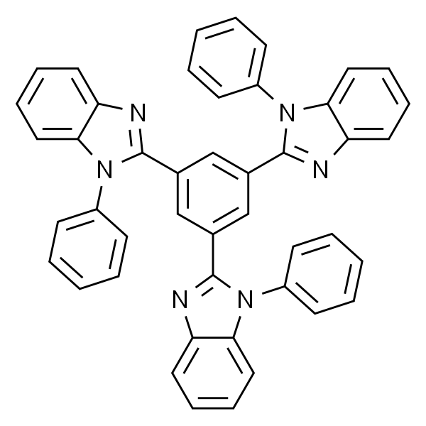 TPBi; 1，3，5-Tris(1-phenyl-1H-benzimidazol-2-yl)benzene