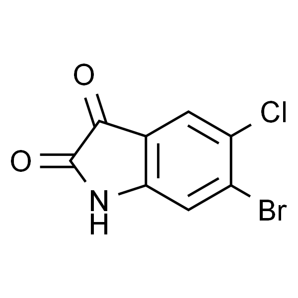 6-Bromo-5-chloroindoline-2，3-dione