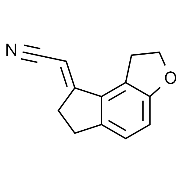 Acetonitrile, 2-(1,2,6,7-tetrahydro-8H-indeno[5,4-b]furan-8-ylidene)-, (2E)-