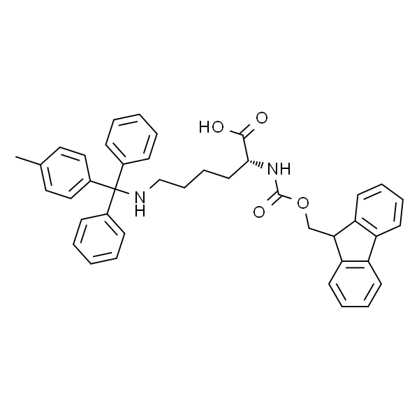 (R)-2-((((9H-Fluoren-9-yl)methoxy)carbonyl)amino)-6-((diphenyl(p-tolyl)methyl)amino)hexanoic acid