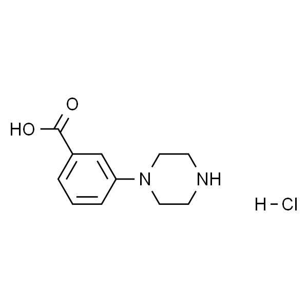 3-(Piperazin-1-yl)benzoic acid hydrochloride