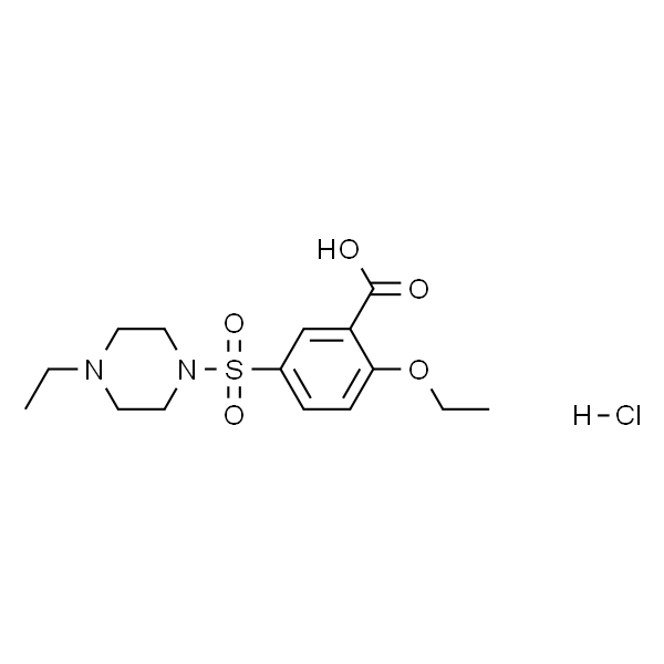 2-Ethoxy-5-((4-ethylpiperazin-1-yl)sulfonyl)benzoic acid hydrochloride