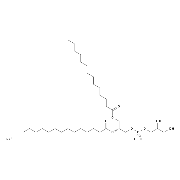 1,2-dimyristoyl-sn-glycero-3-phospho-(1'-rac-glycerol) (sodium salt)