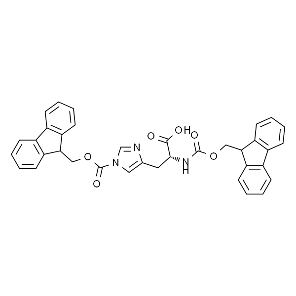 (2R)-2-(9H-fluoren-9-ylmethoxycarbonylamino)-3-[1-(9H-fluoren-9-ylmethoxycarbonyl)imidazol-4-yl]propanoic acid