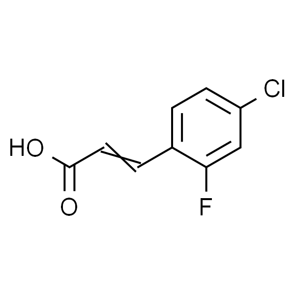 4-Chloro-2-Fluorocinnamic Acid