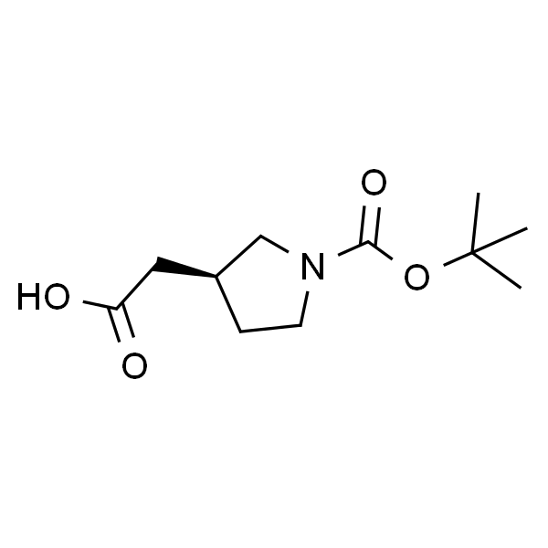 (S)-2-(1-(tert-Butoxycarbonyl)pyrrolidin-3-yl)acetic acid
